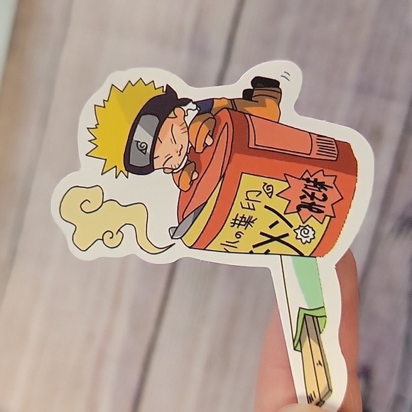 Naruto Anime Ramen Sticker New - Picture 4 of 4